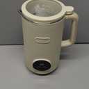 8-in-1 Automatic Soy Nut Milk Maker,40oz Soy Milk Maker for Homemade Almond,Oat,Soy Milk,Rice Paste,Complementary Food,Juice,Milk Maker Machine with Delay Start/Keep Warm/Self Clean/Boil Water (White)