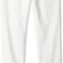 Isaac Mizrahi boys 5-pocket Stretch Cotton Casual Pants, White, 4 US
