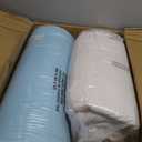 MASVIS King Size Dual Layer 4 Inch Memory Foam Mattress Topper, 2 Inch Gel Memory Foam and 2 Inch Cooling Pillow Top Mattress Pad Cover for Back Pain, Medium Support