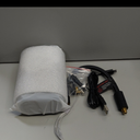 Tire Inflator Portable Air Compressor - ZGZUXO 150PSI Cordless Air Pump for Car Tires with Pressure Gauge LED Light, Electric Bike Tire Pump for Car Motorcycle Bicycle Ball, Auto Shut-Off (Small)