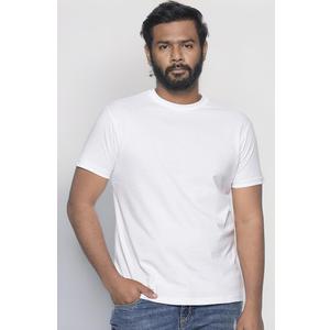 White T Shirt for Men - Men Solid Regular Fit T-Shirt | Cotton Half Sleeve Round Neck Tshirt - Versatile Plain White Colour Tshirt for Sports Everyday Wear (Large) White T Shirt for Men - Men Solid Regular Fit T-Shirt | Cotton Half Sleeve Round Neck Tshirt - Versatile Plain White Colour Tshirt for Sports Everyday Wear (Large)