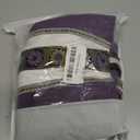 Goodhan Women Canvas Backpack Daypack Casual Shoulder Bag, Vintage Heavy-duty Anti-theft Travel Backpack (Violet), Heigh:14.5"