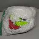 Mop Heads Replacement for Ocedar, Mop Replace Head for Ocedar EasyWring 1 Tank, Microfiber Spin Mop Refills, Include 4 Spin Mop Replacement Head Deep Cleaning Machine Washable with 2 Scrubber Mop Head (White&green)