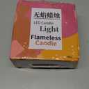 HAIDOLIANGE 6PCS Led Candles,Flameless Candles Battery Operated, Pillar Fake Candles,Velas Artificiales para Decoration for Valentine's Wedding Christmas Table Decorations (D2.5 x H7) (White)