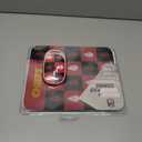 SOAR NFL Wireless Mouse and Mouse Pad- Checkered (Kansas City Chiefs)