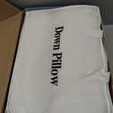 Goose Down Pillow Queen Size Set of 2 Pack,Soft 100% Cotton Shell