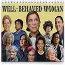 2026 Feminist Wall Calendar  Well-Behaved Women Empowerment Calendar, 11" X 8.5", Inspirational Gift for Women, Home & Office Dcor