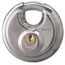 Master Lock 40DPF 4 Pack 2-3/4in. Wide Stainless Steel Discus Padlock