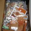 City Coffee House Mini Building Set, Three-Level Cafe Modern House Building Set- Not Compatible with Lego Houses and Buildings Sets for Adults & Ages 8+ Boys Girls (Compatible with Lego House)