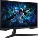 SAMSUNG 32" Odyssey G55C Series QHD 1000R Curved Gaming Monitor, 1ms(MPRT), HDR10, 165Hz, AMD Radeon FreeSync, Eye Care, Glare Free, Sharp Resolution LS32CG550ENXZA