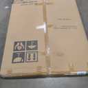 WALGLASS Dry Erase Calendar Whiteboard, 48" x 36" Monthly Large Dry Erase Calendar for Wall, Double-Sided Hanging White Board with Black Aluminum Frame for Home, School, Office, Kitchen