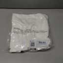 Saodimallsu Womens Summer Sleeveless Sweaters Vest Slimming Crewneck Cable Knit Ruffle Sweater Tank Tops Casual Work Tops (White)