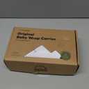 KeaBabies Baby Wrap Carrier - All in 1 Original Baby Carrier Newborn to Toddler Sling, Easy to Wear, Hands Free Bonding, Lightweight, Breathable Infant Wraps (Trendy Black) (One Size (Pack of 1))