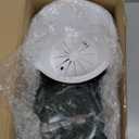 Meanplan 4 Pcs Self Watering Hanging Planter Indoor 6.5 Inch Hanging Baskets for Plants Outdoor Plastic Flower Pot with 3 Hooks Chains Drainage Holes for Garden Home, Medium Size(Emerald)