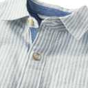 Gymboree Boys' and Toddler Long Sleeve Button Up Shirt, 5T