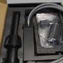 Black Bathroom Faucet Bathroom Sink Faucet SUS304 Stainless Steel for 1 Hole or 3 Holes Sink Single Handle Faucet One Hole with Pop Up Drain with Overflow Modern Vanity Faucets, SF3P-BK