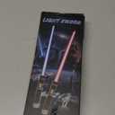 2 Pack Light Up Sabers for Kids Toddlers, Dueling Light Up Sword Toy for Boys, Space War Party Cosplay Birthday for Teen Men Age 4 5 6 7 8 9 10+