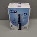 Oral-B Rechargeable Electric Toothbrush, iO3 Limited Deep Clean, 3 Cleaning Modes, Visual Pressure Sensor to Protect Gums, 2 Brush Heads, Travel Case, Black 