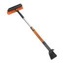 Extendable Car Snow Scraper and Ice Removal Brush Windshield Cleaning Tool for SUVs and Vehicles Winter Snow Removal Tool Ergonomic Handle