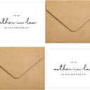 3 x Set of 2 To My Father/Mother In Law On Our Wedding Day Card, Father/Mother In Law Of The Bride/Groom Gifts.