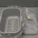 Kitchen Compost Bin  1.3 Gallon Countertop Compost Bin with Lid, Odor-Blocking, No Charcoal Filters Needed, Indoor Compost Bin with Removable Basket, Easy Clean