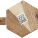 Coasters Set of 4  4" x 4" Heat-Resistant Drink Coasters for Dining Table Set  Modern, Farmhouse & Boho Decor  Protects Surfaces from Spills & Heat  Kitchen & Dining Room Table Accessories