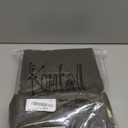 KOUFALL Brown Curtains 96 Inches Long 2 Panels Set Black Out Linen Blackout Back Tab Drapes for Living Room Bedroom