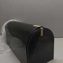 Large Mailboxes for Outside, RAINHOL Black Metal Mailbox, Galvanized Steel Post Mount Mail Box, T3 Large Capacity, 23 x 10.7 x 8.9 Inches