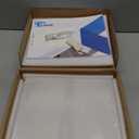 EHWINE 3 Pack 8.5 x 11 Wall Mount Acrylic Sign Holder, Wall Signs Photo Menu Flyer Display Holders, Plastic Clear Acrylic Wall Frames for Office Home Hotel Business Store (with Adhesive Tape)