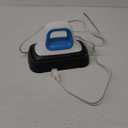 Mini Heat Press - 7"x 3.8" Transfer Machine Small Hand held Iron Press Heat for Tshirt and HTV Vinyl Projects,Easy Temperature Control with Safety Base & Auto-Off Feature(Blue)