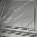 Art3d PVC Ceiling Tiles, 2'x2' Plastic Sheet in Argent Silver (12-Pack)