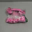 BARKBAY No Pull Dog Harness Large Reflective Dog Harness with Front Clip and Easy Control Handle for Walking Training Running with ID tag Pocket(Pink,M)