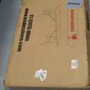 BestOffice 8FT Picnic Table Folding Table Camping Table Plastic Table Fold Up Table Lock for Party Event,White