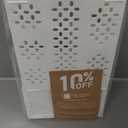 Uncluttered Designs Large Makeup Organizer for Vanity - Countertop Desk With Drawers for Cosmetic, Beauty, Hair, Nail, Perfume & Skincare - Perfect for Bathroom & Bedroom Storage (White)