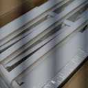 CTSNSLH 4 Tier Plastic Storage Bins and Boxes Organizer - Stackable with Lids for Bedroom, Living Room, Office - Foldable Containers (White)