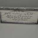 TQianJiang Christian Wall Art Numbers 6:24-26 Bible Verse Decor 24"×10" May The Lord Bless You And Protect You Sign Framed Scripture for Living Room Bedroom Large Hanging Decoration (Black)