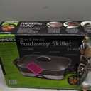 Presto 06857 16-inch Electric Foldaway Skillet, Black