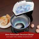 Stand Mixers, 7 Speeds With 3QT Stainless Steel Bowl, Stand and Hand Mixer with Dough Hook, Whisk, Mixing Beater for Baking, Cake, Cookie, Kneading (BU1)