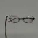 Multifocus Reading Glasses Women Progressive Multifocal Rimless No Line Bifocal Reader Blue Light Computer designer Eyeglasses Ladies Cute Transition Eyewear Blue/Grey Lens Edge 2.75