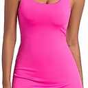 Tennis Dress for Women with Built-in Shorts & Pockets Athletic Golf Dress for Exercise Sports S