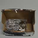 Probrico 105 Degree Soft Closing European Full Overlay Concealed Hinge with Mounting Plate, 2 Pair (4 Pieces)