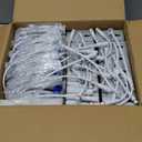 zouzai 12 Pack 4 Inch Black 5CCT Reset Ultra-Thin LED Recessed Ceiling Light with Junction Box, 2700K/3000K/3500K/4000K/5000K Selectable, 9W Dimmable, led can Lights - ETL and Energy Star Certified