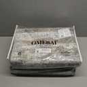 OMERAI Washable Rug 8'x10' Abstract Machine Washable Area Rugs for Living Room Ultra-Thin Non Slip Stain Resistant Modern Large Carpet for Bedroom Dining Room Office (Brown)