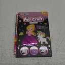 FUNNYB&G Foil Art Craft for Kids - Christmas Crafts Gift Party Favors Stocking Stuffers for Kids Fun Art Supplies Creative Birthday Gift Travel Toys for Girls Boys 4 5 6 7 8 9 Years Old(Princess)