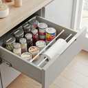 6PCS Small Tension Curtain Rod 16 to 26 Inch,White Short Curtain Rods No Drilling,Loaded Expandable Spring Curtain Rods for Windows Kitchen,Closet,Cupboard,Door,Bookshelf