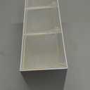 Under Desk Drawer Storage with 3 Drawers, Large Desk Drawer Attachment for office, Drawer Organizer Slide Out, Plastic Stick on Drawer White