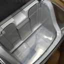Antarctic Star Nugget Ice Makers Countertop, Pebble Ice Machine with Chewable Pellet Ice, 34Lbs/24H, Self-Cleaning, Sonic Ice, One-Click Operation, for Kitchen,Office Stainless Steel Silver