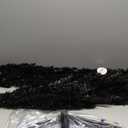 National Tree Company Artificial Christmas Tree, Black Tinsel, Includes Stand, 6 feet