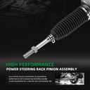 Power Steering Rack Pinion Assembly with Boots Fit for Toyota Camry 2012-2017 / for Avalon 2013-2018, for Lexus ES350 / for ES300h 2013-2018 replace 4551006011 4551007010