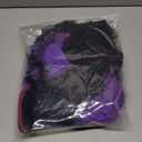 EOZY Kids Girls Princess Bat Dress Halloween Costume Set with Headband and Wings (4-6Years, Purple)